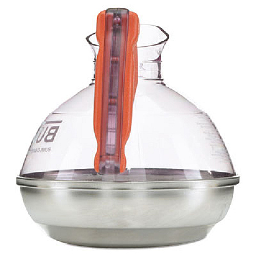 BUNN Easy Pour Decanter, 64 oz, Orange Handle (6101)
