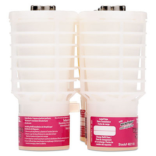Rubbermaid Commercial TCell Microtrans Odor Neutralizer Refill, Awakening Spring, 48 ml, 6/Carton (402110)
