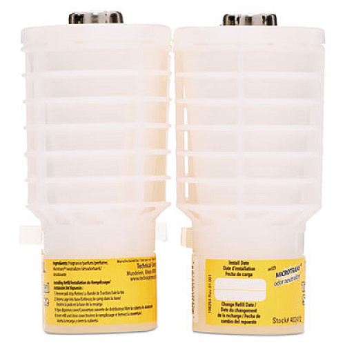 Rubbermaid Commercial Tcell Microtrans Odor Neutralizer Refill, Tropical Sunrise, 48 Ml, 6/carton (402472CT)