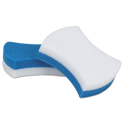 Scotch-Brite PROFESSIONAL Easy Erasing Pad 4004, 2.8 x 4.5, Blue/White, 12/Carton (55658)