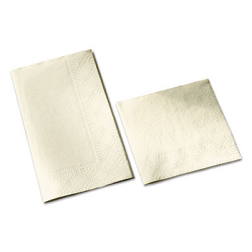 Hoffmaster Dinner Napkins, 2-Ply, 15 x 17, White, 1,000/Carton (180500)