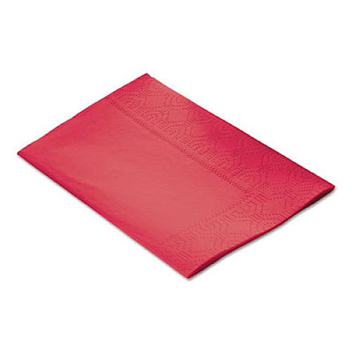 Hoffmaster Dinner Napkins, 2-Ply, 15 x 17, Red, 1,000/Carton (180511)