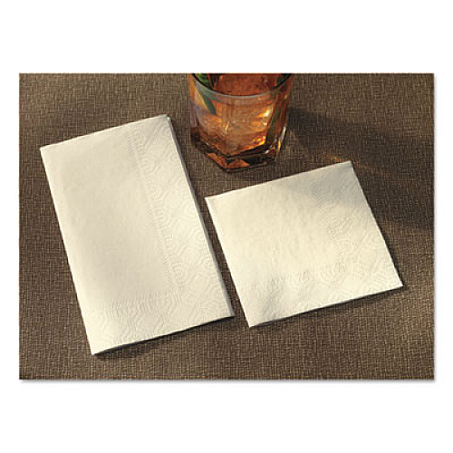 Hoffmaster Dinner Napkins, 2-Ply, 15 x 17, Ecru, 1,000/Carton (180517)