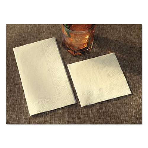 Hoffmaster Dinner Napkins, 2-Ply, 15 x 17, White, 1,000/Carton (180500)