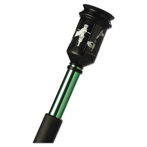 3M Easy Scrub Flat Mop Tool, 16 x 5 Head, 38" to 59.5" Green Aluminum Handle (59051)