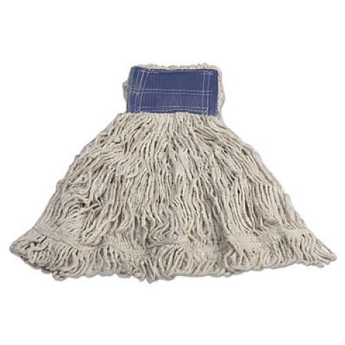 Rubbermaid Commercial Super Stitch Blend Mop, Cotton/Synthetic, X-Large, White, 6/Carton (D25406WHICT)
