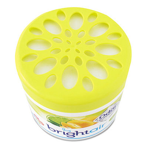 BRIGHT Air Super Odor Eliminator, Zesty Lemon and Lime, 14 oz Jar (900248)