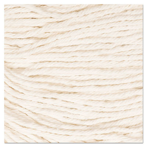 Boardwalk Super Loop Wet Mop Head, Cotton/Synthetic Fiber, 5" Headband, Large Size, White, 12/Carton (503WHCT)