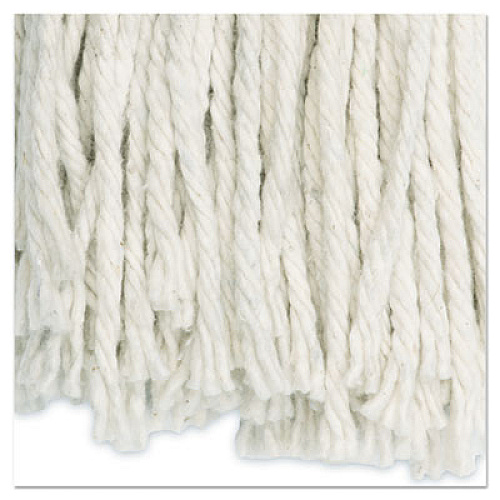 Boardwalk Cut-End Wet Mop Head, Cotton, #24, White (2024CEA)