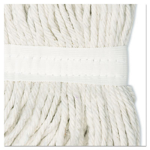 Boardwalk Cut-End Wet Mop Head, Rayon, #20, White, 12/Carton (2020RCT)