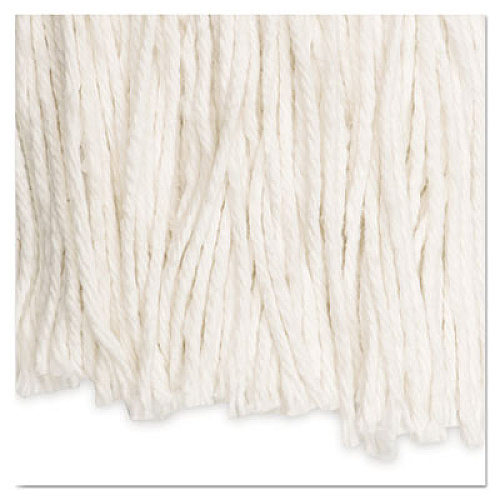 Boardwalk Cut-End Wet Mop Head, Rayon, #20, White, 12/Carton (2020RCT)