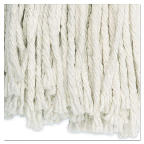Boardwalk Cut-End Wet Mop Head, Cotton, White, #20, 12/Carton (2020CCT)