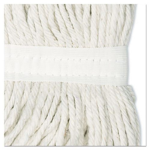 Boardwalk Cut-End Wet Mop Head, Rayon, #24, White (2024REA)
