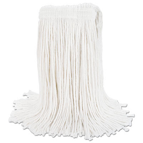 Boardwalk Cut-End Wet Mop Head, Rayon, #20, White (2020REA)