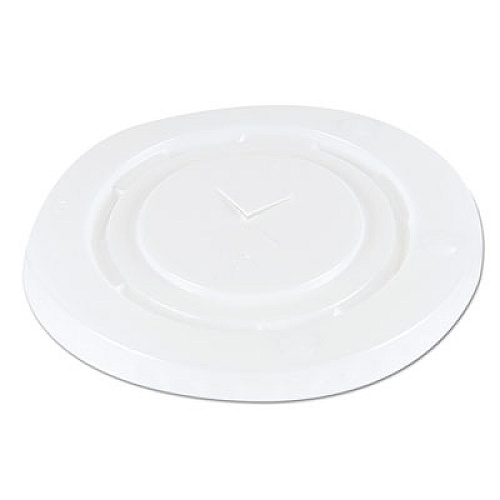 Boardwalk Deerfield Cold Cup Lids, Fits 12 oz to 20 oz Cups, Clear, Plastic, 50/Pack, 20 Packs/Carton (BWKDEERCLIDW)