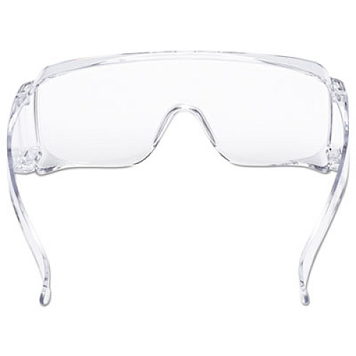3M Tour-Guard V Protective Eyewear, Wall-Mount Dispenser Box, Frameless OTG, Clear Single Lens, 20/Box (TGV0120)