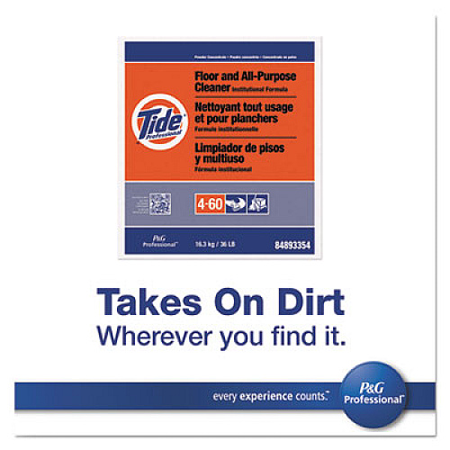 Tide Professional Floor and All-Purpose Cleaner, 36 lb Box (02364)