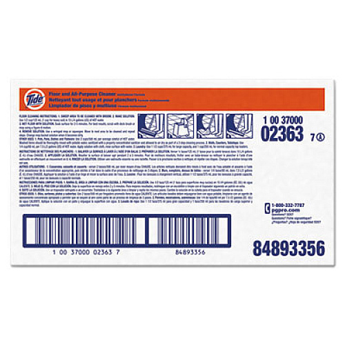 Tide Professional Floor and All-Purpose Cleaner, 18 lb Box (02363)