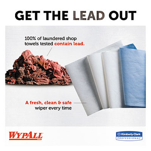 WypAll Jumbo Roll Dispenser, 16.8 x 8.8 x 10.8, Black (80579)