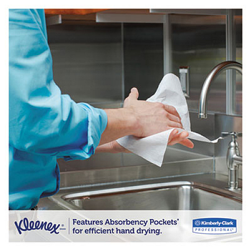 Kleenex Multi-Fold Paper Towels,(4) 4pk Bundles, 9 1/5x9 2/5, White, 150/pack, 16/carton (88130CT)