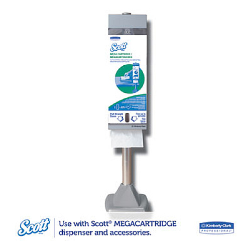 Scott MegaCartridge Napkins, 1-Ply, 8.4 x 6.5, White, 875/Pack, 6 Packs/Carton (98908)