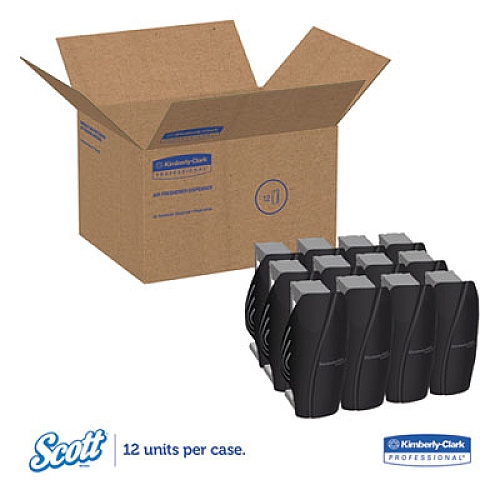Scott Continuous Air Freshener Dispenser, 2.8" x 2.4" x 5", Smoke (92621)