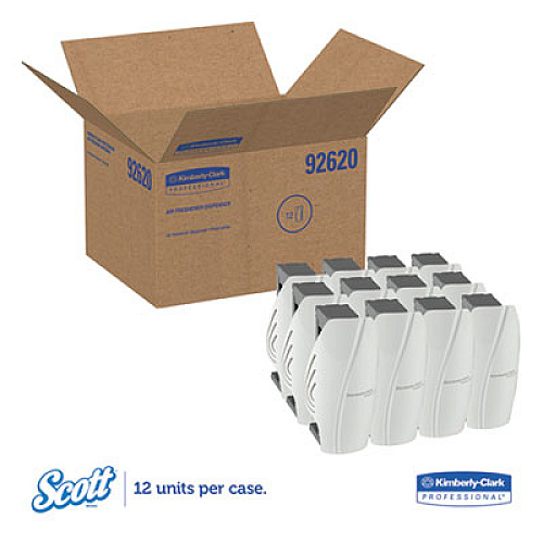 Scott Continuous Air Freshener Dispenser, 2.8" x 2.4" x 5", White (92620)