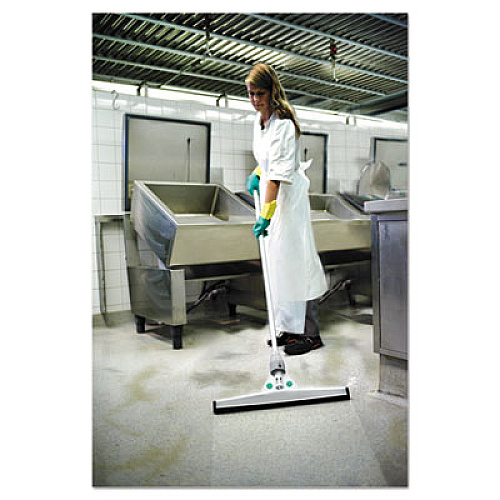 Unger SmartFit Heavy Duty Water Wand with Socket and Twin Foam Rubber Blades, 22" Wide Blade, 4" Handle (HM22A)