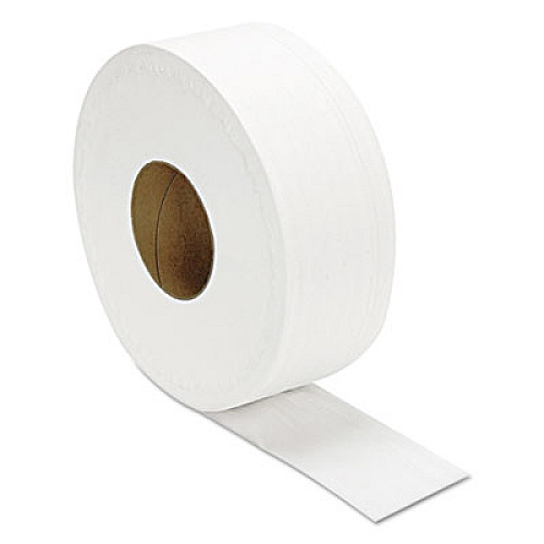 GEN Jumbo Bathroom Tissue, Septic Safe, 2-Ply, White, 650 ft, 12 Roll/Carton (GEN29B)