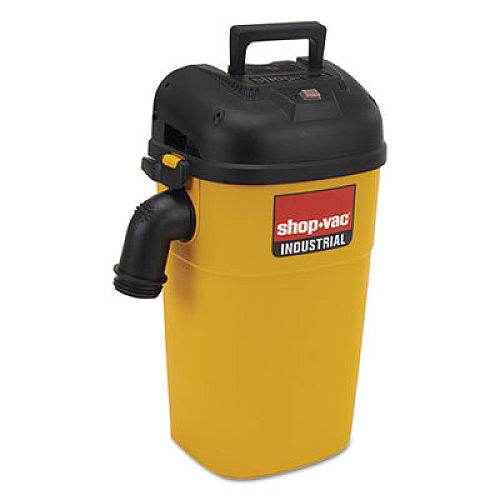 Shop-Vac WALL MOUNT INDUSTRIAL WET/DRY VAC, 5 GAL CAPACITY, 9 AMP, 17 LBS, YELLOW/BLACK (3942010)