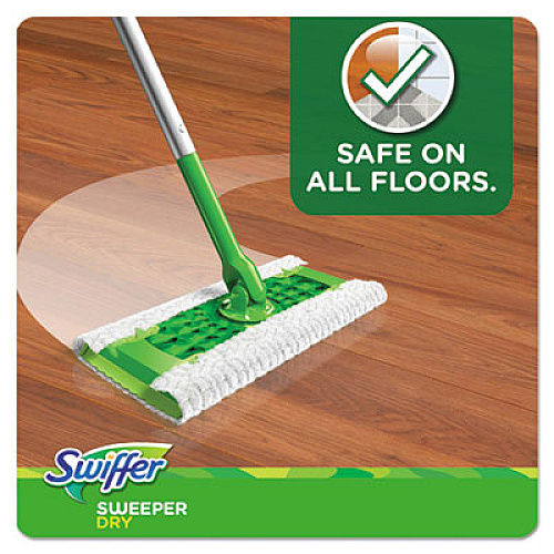 Swiffer Dry Refill Cloths, White, 10 2/5" x 8", 37/Box, 4 Box/Carton (82822CT)