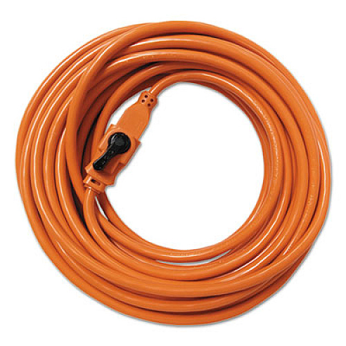 Innovera Indoor Extension Cord, Locking Plug, 50ft, Orange (IVR72350)