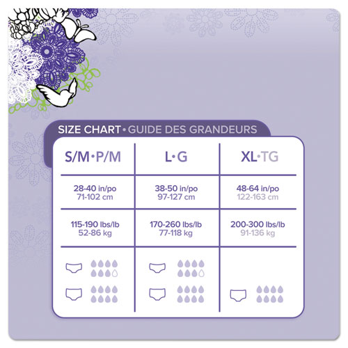 Always DISCREET INCONTINENCE UNDERWEAR, SMALL/MEDIUM, MAXIMUM ABSORBENCY, 19/PACK, 3 PACKS/CARTON (92735)