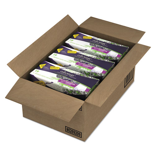 Always DISCREET INCONTINENCE UNDERWEAR, SMALL/MEDIUM, MAXIMUM ABSORBENCY, 19/PACK, 3 PACKS/CARTON (92735)