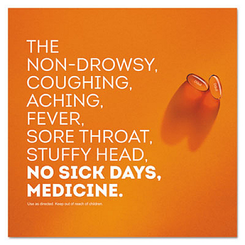 Vicks DayQuil Cold and Flu LiquiCaps, 24/Box (01443BX)