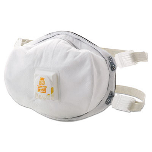 3M Particulate Respirator 8233, N100, Standard Size, 20/Carton (8233CT)