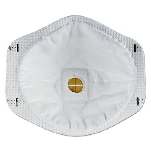 3M Particulate Respirator w/Cool Flow Exhalation Valve, Standard Size, 10/Box (8511)