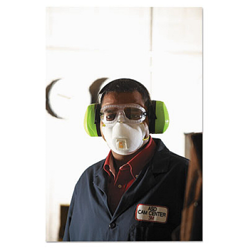 3M Particulate Respirator w/Cool Flow Exhalation Valve, Standard Size, 10/Box (8511)