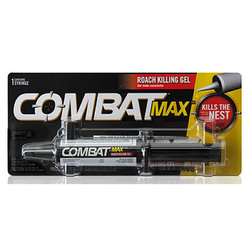 Combat Source Kill Max Roach Killing Gel, 1.6 oz Syringe, 12/Carton (05452)
