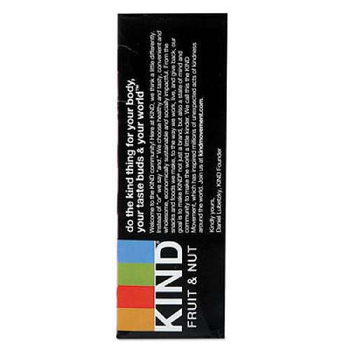 KIND Fruit and Nut Bars, Raspberry Cashew and Chia, 1.4 oz Bar, 12/Box (19989)