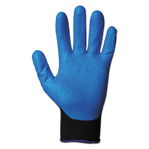 KleenGuard G40 Foam NITRILE Coated Gloves, EN388: 3121X, 8.66" Long, Small (Size 7), Blue/Black, 12 Pairs (40225)