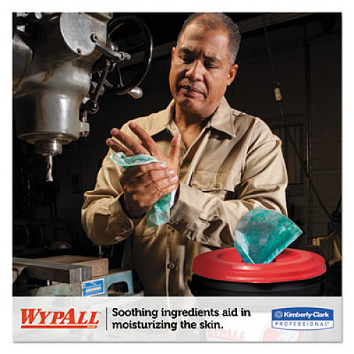 WypAll Waterless Cleaning Wipes Refill Bags, 12 x 9, 75/Pack (91367)