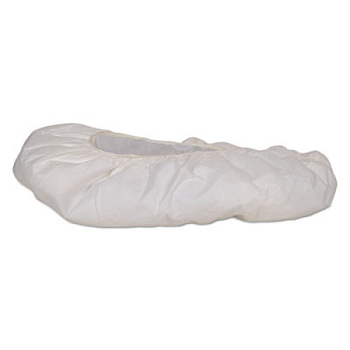 KleenGuard A40 Shoe Covers, One Size Fits All, White, 400/Carton (44490)