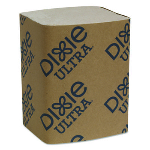Dixie Interfold Napkin Refills 2-Ply, 6.5 x 5 Folded, Brown, 6,000/Carton (32019)