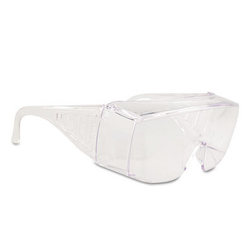 MCR Safety Yukon Safety Glasses, Frameless OTG, Clear Single Lens (9810)