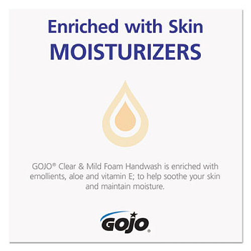 GOJO POMEBERRY FOAM HAND WASH, POMEGRANATE SCENT, 700 ML REFILL (131603CT)