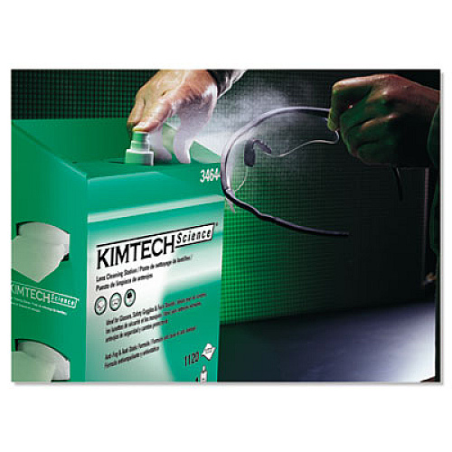 Kimtech Kimwipes Lens Cleaning, 16oz Spray, 4 2/5 X 8 1/2, 1120 Wipes/box, 4/carton (34644)