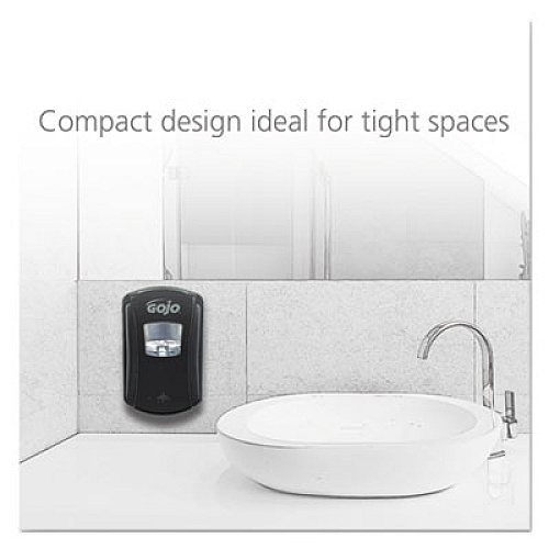 GOJO LTX-7 DISPENSER, 700 ML, 5.75" X 4" X 8.5", BLACK (138604)