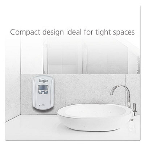 GOJO LTX-7 DISPENSER, 700 ML, 5.75" X 4" X 8.5", WHITE (138004)