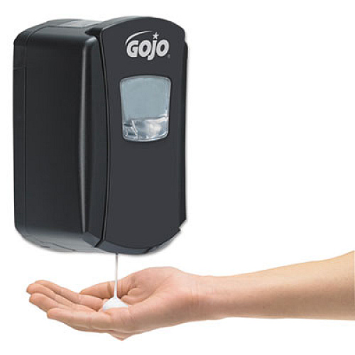 GOJO LTX-7 DISPENSER, 700 ML, 5.75" X 4" X 8.5", BLACK (138604)